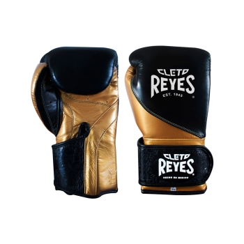 GUANTES DE ALTA PRECISIÓN NEGRO CON DORADO | CLETO REYES